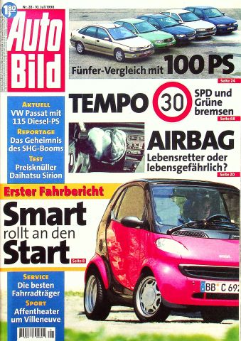 Deckblatt Auto Bild (28/1998)